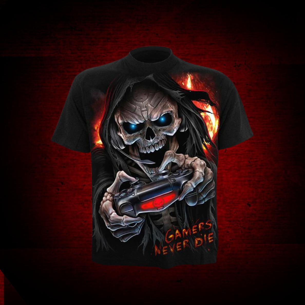 Large Size Men's T-shirt Men's 3D Digital Printing Short Sleeves